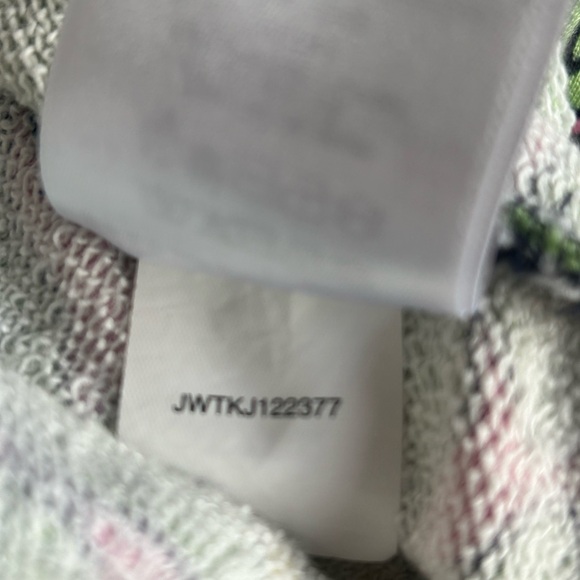 Juicy Couture 2 Piece Set Cropped Hoodie Zip Jacket & Shorts Bananas Large Y2K - Picture 10 of 10